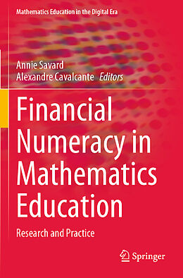 Couverture cartonnée Financial Numeracy in Mathematics Education de 