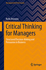 Livre Relié Critical Thinking for Managers de Radu Atanasiu