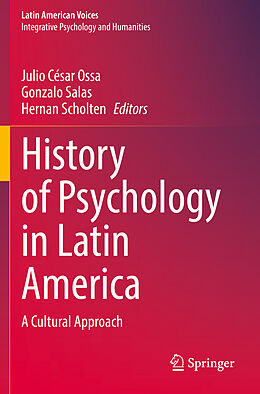 Couverture cartonnée History of Psychology in Latin America de 