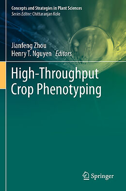Couverture cartonnée High-Throughput Crop Phenotyping de 