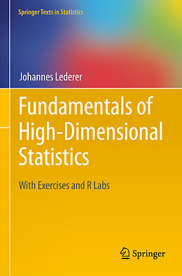 Kartonierter Einband Fundamentals of High-Dimensional Statistics von Johannes Lederer