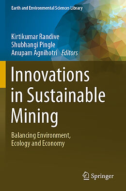 Couverture cartonnée Innovations in Sustainable Mining de 