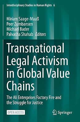 Livre Relié Transnational Legal Activism in Global Value Chains de 