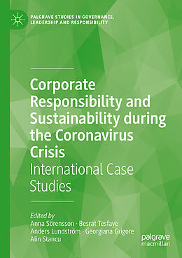 Kartonierter Einband Corporate Responsibility and Sustainability during the Coronavirus Crisis von 