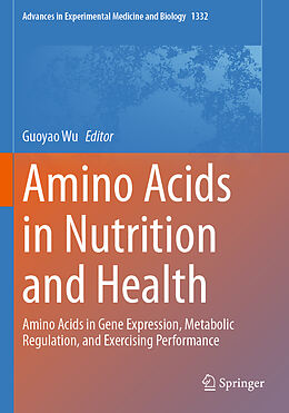 Kartonierter Einband Amino Acids in Nutrition and Health von 