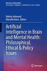 eBook (pdf) Artificial Intelligence in Brain and Mental Health: Philosophical, Ethical & Policy Issues de 