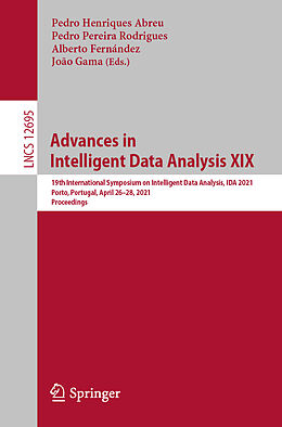 Kartonierter Einband Advances in Intelligent Data Analysis XIX von 