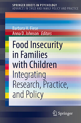 Couverture cartonnée Food Insecurity in Families with Children de 