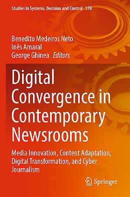 Couverture cartonnée Digital Convergence in Contemporary Newsrooms de 