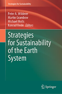 Livre Relié Strategies for Sustainability of the Earth System de 