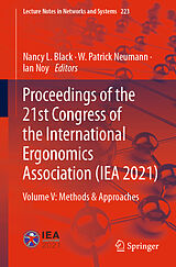 E-Book (pdf) Proceedings of the 21st Congress of the International Ergonomics Association (IEA 2021) von 