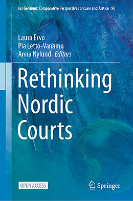 Livre Relié Rethinking Nordic Courts de 