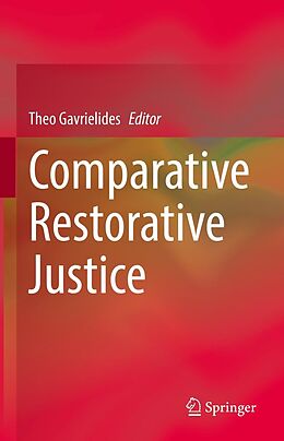 eBook (pdf) Comparative Restorative Justice de 