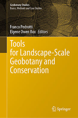 Livre Relié Tools for Landscape-Scale Geobotany and Conservation de 