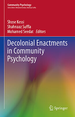 Livre Relié Decolonial Enactments in Community Psychology de 