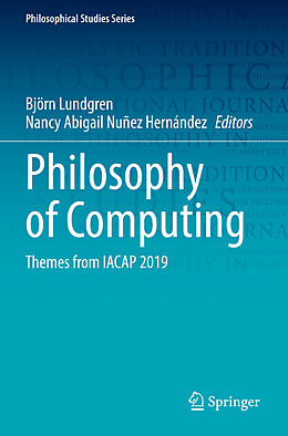 Couverture cartonnée Philosophy of Computing de 