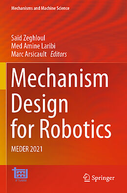 Kartonierter Einband Mechanism Design for Robotics von 