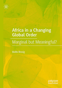 Couverture cartonnée Africa in a Changing Global Order de Malte Brosig