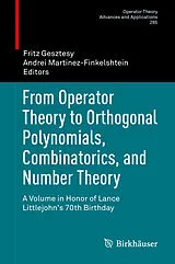 E-Book (pdf) From Operator Theory to Orthogonal Polynomials, Combinatorics, and Number Theory von 
