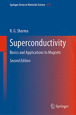 Livre Relié Superconductivity de R. G. Sharma