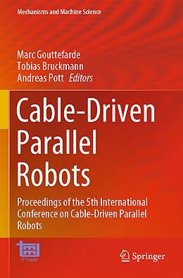 Kartonierter Einband Cable-Driven Parallel Robots von 