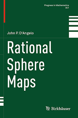 Couverture cartonnée Rational Sphere Maps de John P. D Angelo