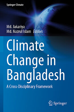 Couverture cartonnée Climate Change in Bangladesh de 