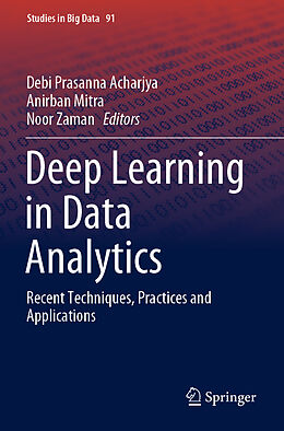Couverture cartonnée Deep Learning in Data Analytics de 