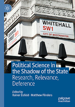 Couverture cartonnée Political Science in the Shadow of the State de 