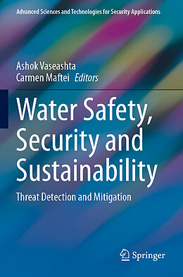 Couverture cartonnée Water Safety, Security and Sustainability de 