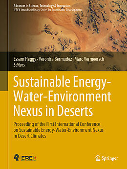 Livre Relié Sustainable Energy-Water-Environment Nexus in Deserts de 