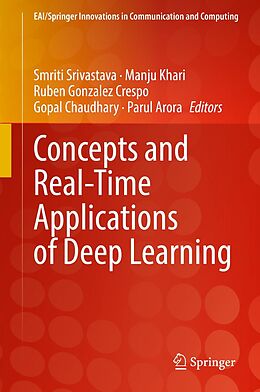 eBook (pdf) Concepts and Real-Time Applications of Deep Learning de 