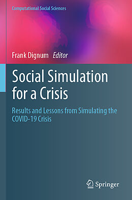 Kartonierter Einband Social Simulation for a Crisis von 