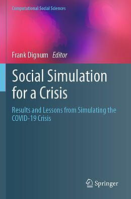 Couverture cartonnée Social Simulation for a Crisis de 