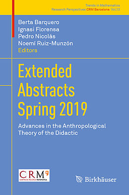 Couverture cartonnée Extended Abstracts Spring 2019 de 