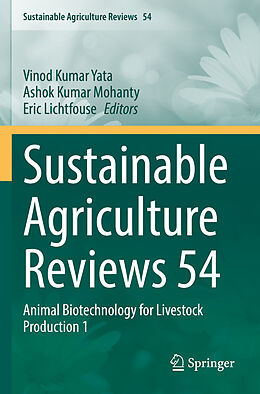 Kartonierter Einband Sustainable Agriculture Reviews 54 von 