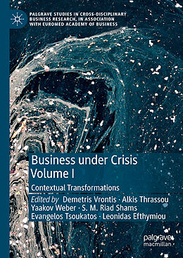 Livre Relié Business Under Crisis Volume I de 