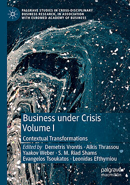 Couverture cartonnée Business Under Crisis Volume I de 