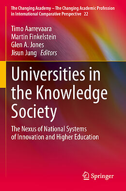 Couverture cartonnée Universities in the Knowledge Society de 