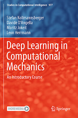 Kartonierter Einband Deep Learning in Computational Mechanics von Stefan Kollmannsberger, Leon Herrmann, Moritz Jokeit