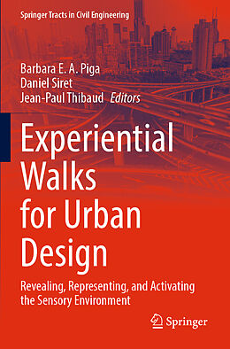 Couverture cartonnée Experiential Walks for Urban Design de 