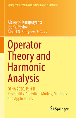 Fester Einband Operator Theory and Harmonic Analysis von 
