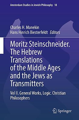 eBook (pdf) Moritz Steinschneider. The Hebrew Translations of the Middle Ages and the Jews as Transmitters de 