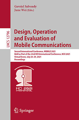 Kartonierter Einband Design, Operation and Evaluation of Mobile Communications von 