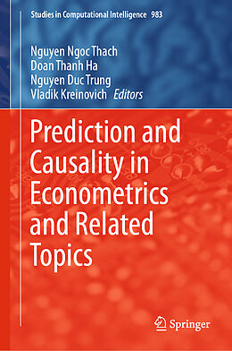 Fester Einband Prediction and Causality in Econometrics and Related Topics von 