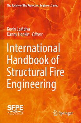 Couverture cartonnée International Handbook of Structural Fire Engineering de 