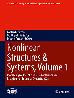 Livre Relié Nonlinear Structures & Systems, Volume 1 de 