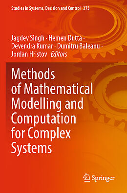 Couverture cartonnée Methods of Mathematical Modelling and Computation for Complex Systems de 