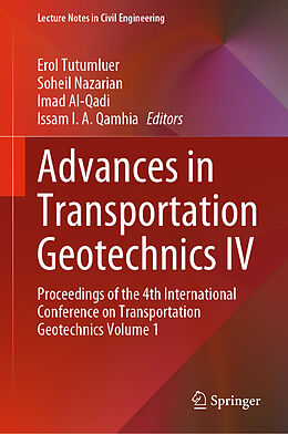Fester Einband Advances in Transportation Geotechnics IV von 