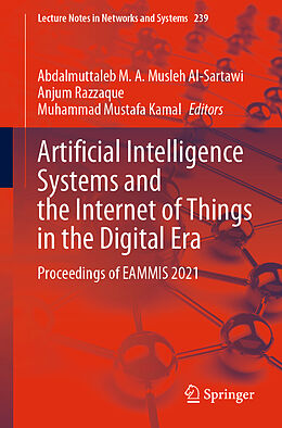 Couverture cartonnée Artificial Intelligence Systems and the Internet of Things in the Digital Era de 